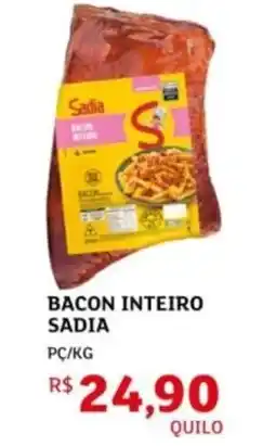 Assaí Atacadista Bacon inteiro sadia oferta