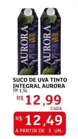 Assaí Atacadista Suco de uva tinto integral aurora tp oferta