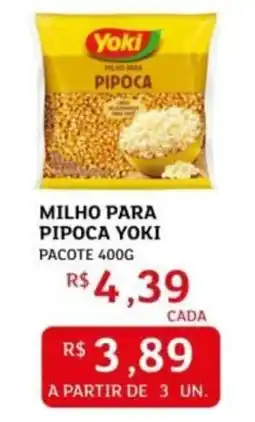Assaí Atacadista Milho para pipoca yoki pacote oferta