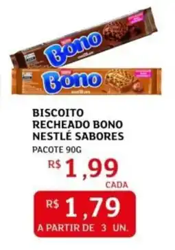 Assaí Atacadista Biscoito recheado bono nestlé sabores pacote oferta