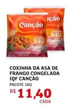 Assaí Atacadista Coxinha da asa de frango congelada iqf canção oferta