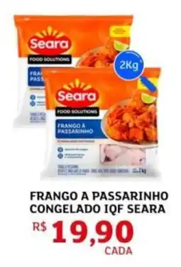 Assaí Atacadista Frango a passarinho congelado iqf seara oferta