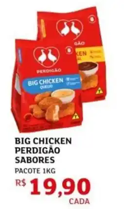 Assaí Atacadista Big chicken perdigão sabores oferta