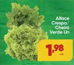 Lopes Supermercados Alface Crespa/ Cheiro Verde Un oferta