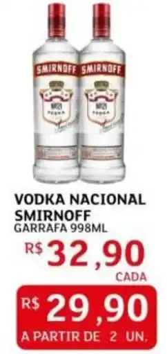 Assaí Atacadista Vodka nacional smirnoff oferta