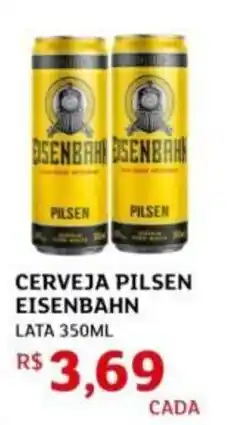 Assaí Atacadista Cerveja pilsen eisenbahn lata oferta