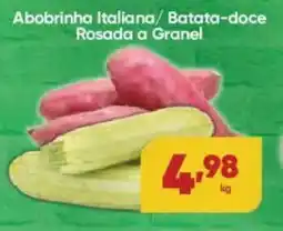 Lopes Supermercados Abobrinha Italiana/ Batata-doce Rosada a Granel oferta
