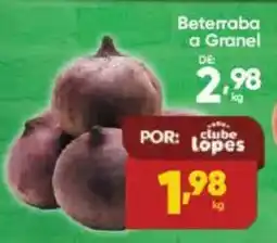 Lopes Supermercados Beterraba a Granel oferta