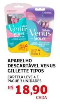Assaí Atacadista Aparelho descartável venus gillette tipos oferta