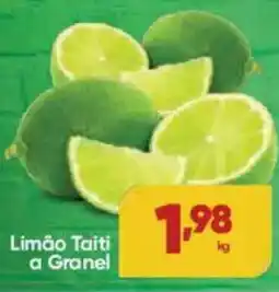 Lopes Supermercados Limão Taiti a Granel oferta
