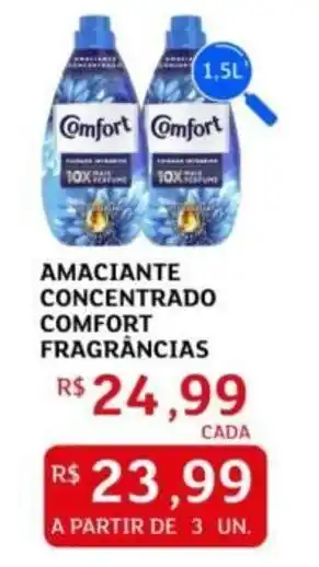 Assaí Atacadista Amaciante concentrado comfort fragrâncias oferta