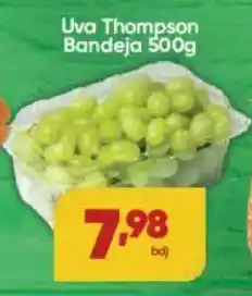 Lopes Supermercados Uva Thompson Bandeja oferta