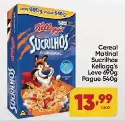 Lopes Supermercados Cereal Matinal Sucrilhos Kellogg's oferta