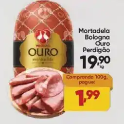 Lopes Supermercados Mortadela Bologna Ouro Perdigão oferta
