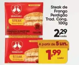 Lopes Supermercados Steak de Frango Perdigão Trad. Cong. oferta