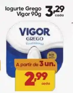 Lopes Supermercados logurte Grego Vigor oferta