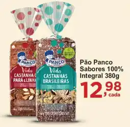 Rossi Supermercado Pão Panco Sabores 100% Integral oferta