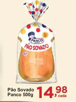 Rossi Supermercado Pão Sovado Panco oferta