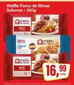 Rede Supermarket Waffle Forno de Minas Sabores oferta