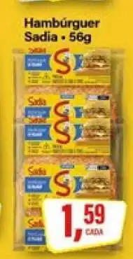 Rede Supermarket Hambúrguer Sadia oferta