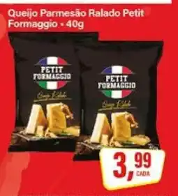 Rede Supermarket Queijo Parmesão Ralado Petit Formaggio oferta