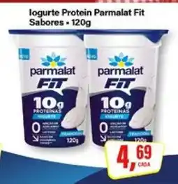 Rede Supermarket Iogurte Protein Parmalat Fit Sabores oferta