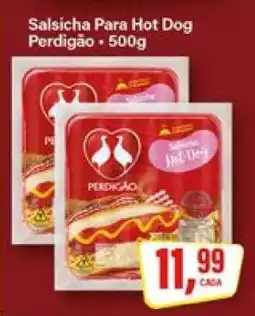 Rede Supermarket Salsicha Para Hot Dog Perdigão - 500g oferta