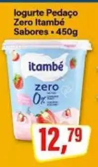 Rede Supermarket Iogurte Pedaço Zero Itambé Sabores oferta
