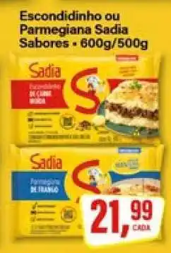 Rede Supermarket Escondidinho ou Parmegiana Sadia Sabores oferta