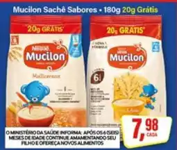 Rede Supermarket Mucilon Sachê Sabores oferta