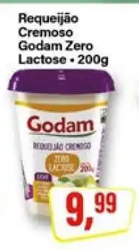Rede Supermarket Requeijão Cremoso Godam Zero Lactose oferta
