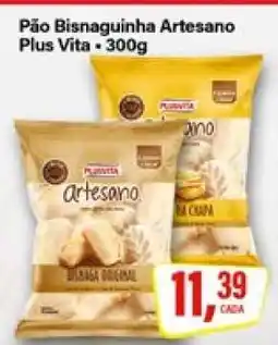 Rede Supermarket Pão Bisnaguinha Artesano Plus Vita oferta
