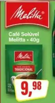 Rede Supermarket Café Solúvel Melitta oferta