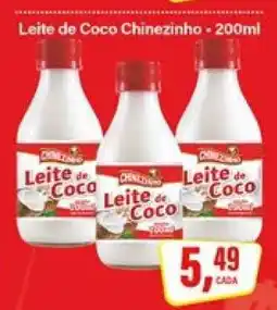 Rede Supermarket Leite de Coco Chinezinho - 200ml oferta