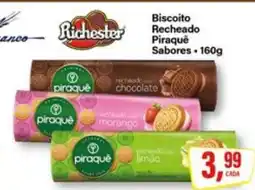 Rede Supermarket Biscoito Recheado Piraquê Sabores oferta