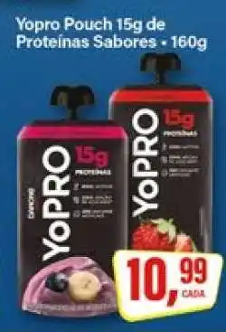 Rede Supermarket Yopro Pouch 15g de Proteínas Sabores oferta