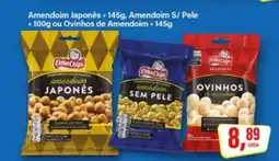 Rede Supermarket Amendoim Japonês, Amendoim S/ Pele, Ovinhos de Amendoim oferta