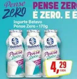 Rede Supermarket Iogurte Batavo Pense Zero oferta