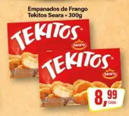 Rede Supermarket Empanados de Frango Tekitos Seara oferta