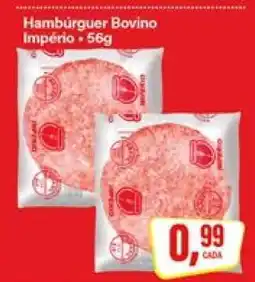 Rede Supermarket Hambúrguer Bovino Império oferta