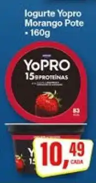 Rede Supermarket Iogurte Yopro Morango Pote oferta