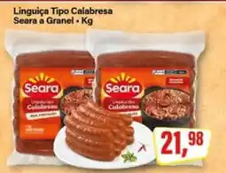 Rede Supermarket Linguiça tipo calabresa oferta