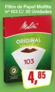 Rede Supermarket Filtro de Papel Melitta nº 103 C/ 30 Unidades oferta