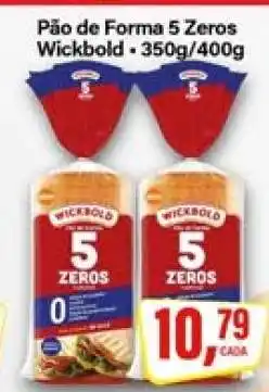 Rede Supermarket Pão de Forma 5 Zeros Wickbold oferta