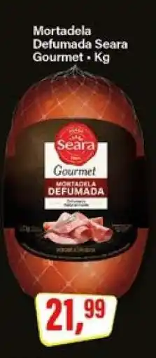 Rede Supermarket Mortadela Defumada Seara Gourmet oferta