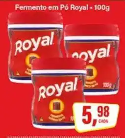 Rede Supermarket Fermento em Pó Royal oferta