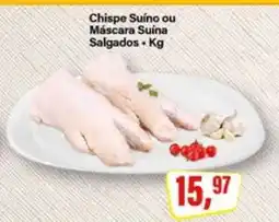 Rede Supermarket Chispe Suíno ou Máscara Suína oferta