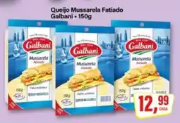 Rede Supermarket Queijo Mussarela Fatiado Galbani oferta
