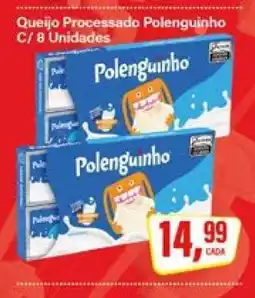 Rede Supermarket Queijo Processado Polenguinho C/ 8 Unidades oferta