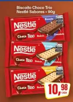 Rede Supermarket Biscoito Choco Trio oferta